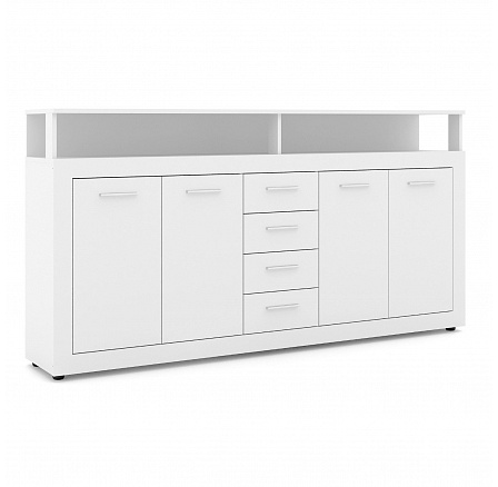 Komoda BLAGO 190 cm Bílá