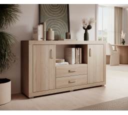 Komoda 2D2SZ BAHAR Sonoma+Sonoma