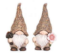 Skřítek - polyresinová figurka, velká, mix 2 druhů, cena za 1 ks