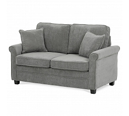 Dvoumístná pohovka, šedá, manšestrová látka, ASB-4170 GREY2