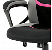 Dětská židle, houpací mechanismus, růžová látka, KA-L611 PINK