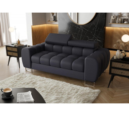 Sofa ASPEN II pravá kůže - Kůže tmavě modrá