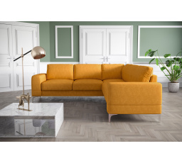 Rohová sedací souprava ARIA MAX 250x250 žlutá R470 - Rychlé doručení
