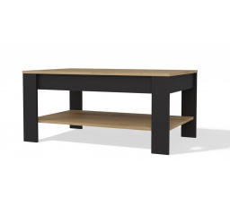 Konferenční stolek Ison dub artisan/černá