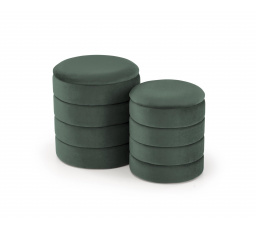 Sada taburetů PACHO, zelená