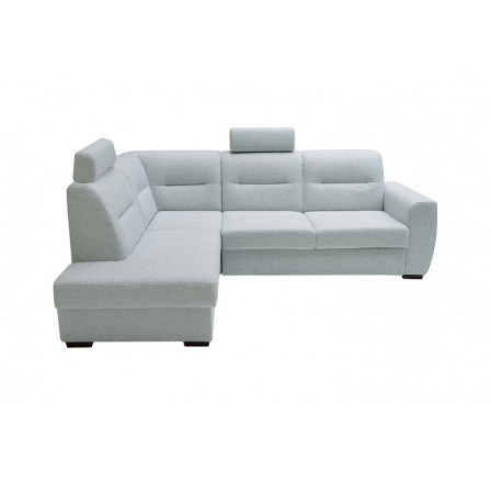 TOBAGO - levá sed. souprava DM-ROH-B2R + 2x ZÁHLAVNÍK - látka VT 09 - světle šedá  (Rendy lux) "FN" (K250-Z)