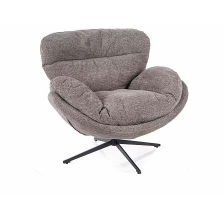 Křeslo otočné FLORENCE RAVEN, Šedá 07/Černá