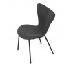 Jídelní židle, šedá, látka, CT-S8010 GREY2