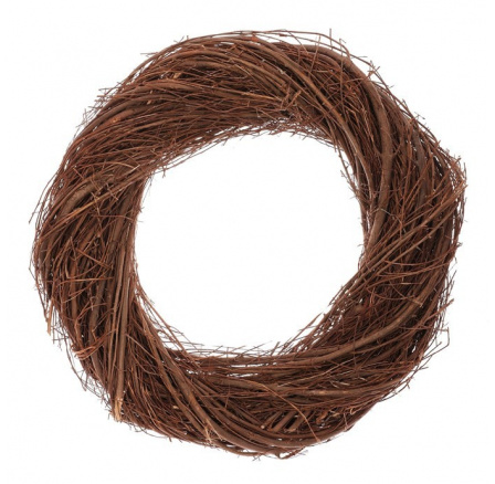 Věnec proutěný - pr. 40 cm, barva přírodní