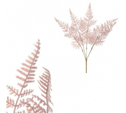 Kapradí - umělý trs, barva hnědo-fialová