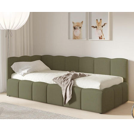 Postel TUNIS 200 x 90, nízký bok, Kronos 46, Levá