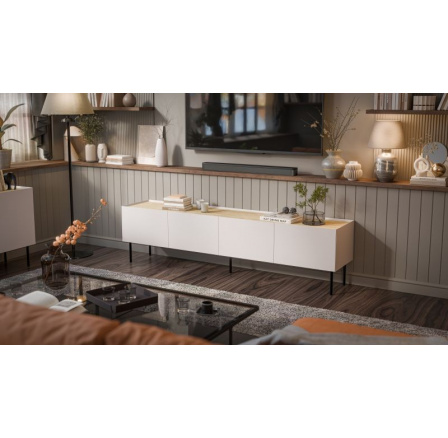 FELLINI TV skříňka 200 kašmír/kašmír (1 ks.=2 str. ) FELLINI TV skříňka 200 kašmír/kašmír (1 ks.=2 str. )