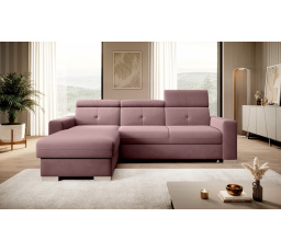 Rohová sedací souprava FRESIA, Velvetmat 24 Levá 