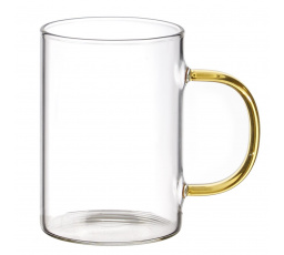 Sklenice/ hrnek Coloured žlutý 300ml
