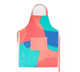 Kuchyňská zástěra COLOR FIESTA v barevném vzoru 60x80 cm 738883