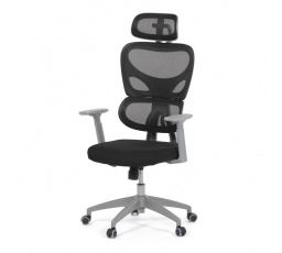 Kancelářská židle, houpací mechanismus, černá, KA-K2081 BK
