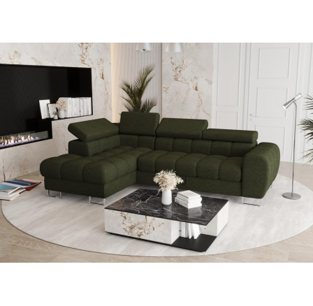 Rohová sedací souprava ASPEN MINI 260x170 cm - zelená , levá Rohová sedací souprava ASPEN MINI 260x170 cm - zelená , levá