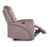 Rozkládací křeslo KRONOS, VELVET Cappuccino Bluvel 38