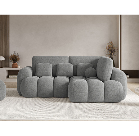 Cozion Corner Sofa Bed with Storage, Grey Bouclé, Right-Hand Facing Royal 04 202x140 Right 1 Cozion Corner Sofa Bed with Storage, Grey Bouclé, Right-Hand Facing Royal 04 202x140 Right 1