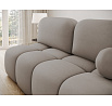 Nuwia sofa with sleeping function and storage box, beige plush upholstery Sola 18 145x200 1
