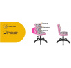 Židle dětská ergonomická Petit, šedá Storia 31 velikost 3