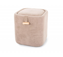 Taburet NAP, tmavě béžová