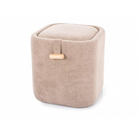 Taburet NAP, tmavě béžová