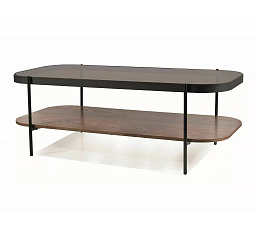 Konferenční stůl PRIMA A, Jantar/Ořech