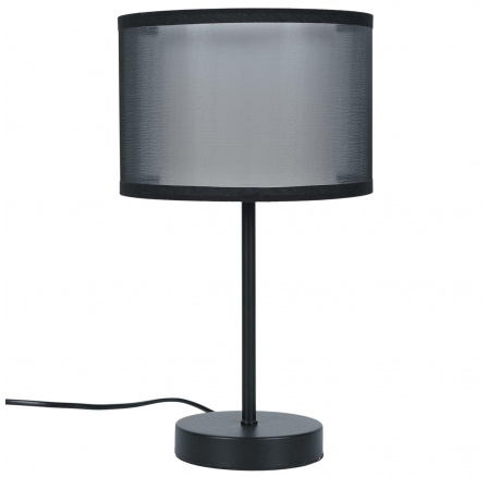 Stolní lampa s dvojitým stínidlem šedá
