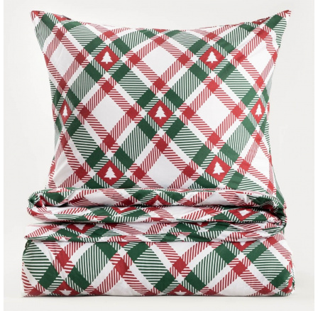 ADYGA kostkovaná přikrývka z mikrovlákna 220x200 + 2*70x80 cm 758737