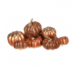 Dýně plastová - mix 2 velikostí a 2 barev, cena za balení (9 ks)