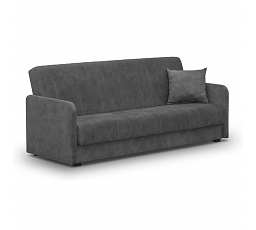 Rozkládací pohovka PORTO Šedá Sametová