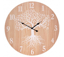 Hodiny nástěnné MDF, 58cm