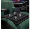 DIABLO CHAIRS Air Masážní Polštář černý H45*Š480*D460