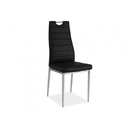 Jídelní židle H-260, černá/chrom