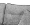 Rohová sedací souprava BORDEN LUX, šedá