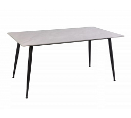 Jídelní stůl RION, Šedá / Černá