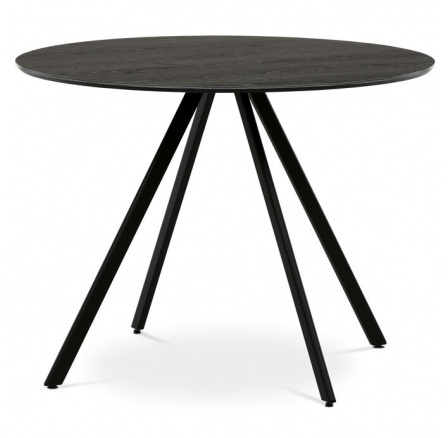 Kulatý jídelní stůl 100x100cm, lamino, šedý dub, HT-R5010 GREY Kulatý jídelní stůl 100x100cm, lamino, šedý dub, HT-R5010 GREY