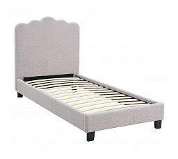 Postel 90x200 CRATER Šedá Boucle