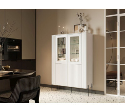 VERA vitrína 110 bílá (1 ks)=2 str. )