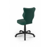 Židle pro mládež Petit , černá Velvet 05 velikost 3