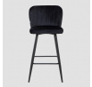 Hocker HANA REDUCIDO velur černý 44x52x89 cm 708503
