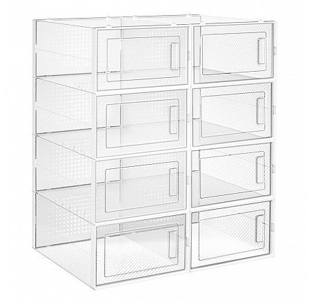 Botník, plast, bílá, ABO-E1008 WT Botník, plast, bílá, ABO-E1008 WT
