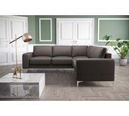 Rohová sedací souprava ARIA MAX 250X250 přírodní kůže - pravá