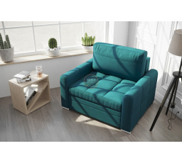 Křeslo VERONA 105 cm - tyrkysová