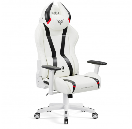 Herní kancelářské křeslo X Horn 2.0 King Size, černo-bílé