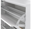 Botník SIMPLICITY 206, Bílý lesk
