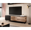 Tv komoda RANDOM RTV-2 RTV, dub wotan/černá