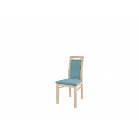 Židle JULIA dub sonoma/Granada 2722 mint (TX069)