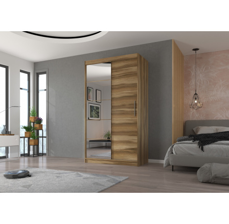 Posuvná skříň se zrcadlem ESTI 120 Murano+Murano